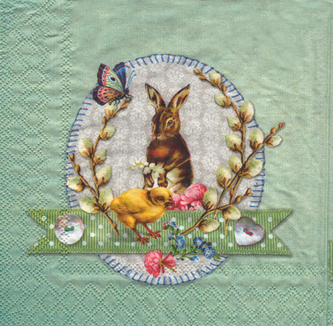 UBROUSEK 33 x 33 cm - VELIKONOCE