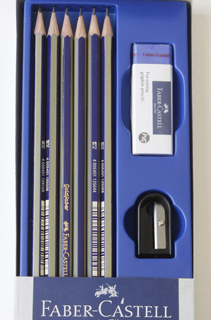 SADA GRAFITOVÝCH TUŽEK FABER- CASTELL 6 ks 