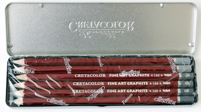 SADA GRAFITOVÝCH TUŽEK CRETACOLOR - 6 ks