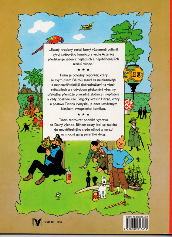 TINTINOVA DOBRODRUŽSTVÍ - Faraonovy doutníky - Hergé - KOMIKS