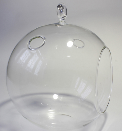 SKLENĚNÁ KOULE - AERÁRIUM pr. 15 cm
