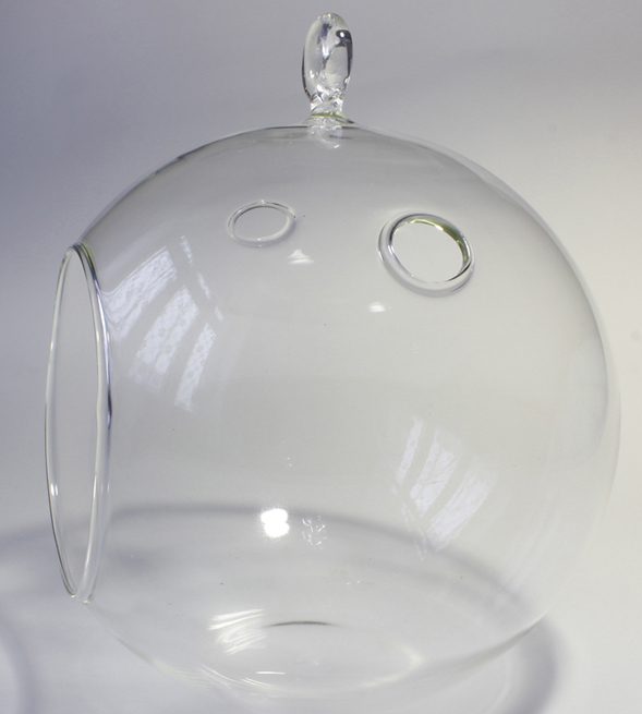 SKLENĚNÁ KOULE - AERÁRIUM pr. 15 cm