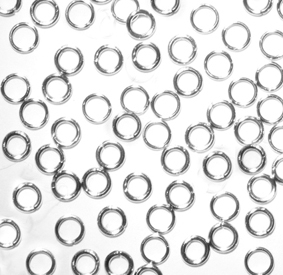 Uzavřený spojovací kroužek - 3 x 0,6 mm - 250 ks