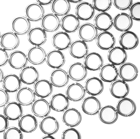 Uzavřený spojovací kroužek - 5 x 0,8 mm - 250 ks
