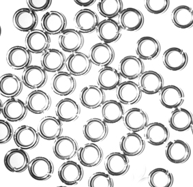 Uzavřený spojovací kroužek - 5 x 1 mm - 250 ks