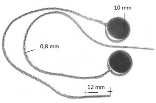 Řetízkové náušnice 316L