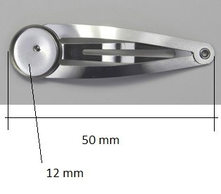 SPONKA DO VLASŮ 50 x 12 mm