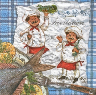 UBROUSEK 33 x 33 cm - KUCHAŘI
