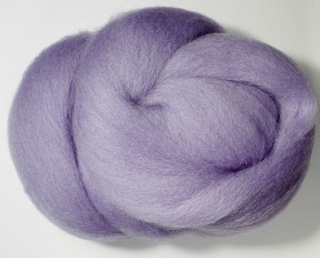 ČESANÁ JEMNÁ VLNA MERINO - FIALOVÁ SVĚTLÁ - 20 g