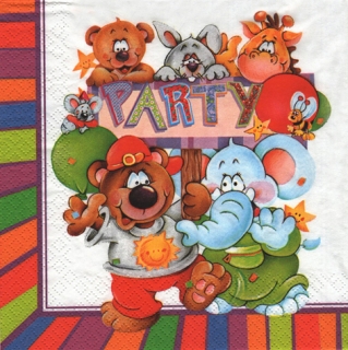UBROUSEK 33 x 33 cm - PARTY