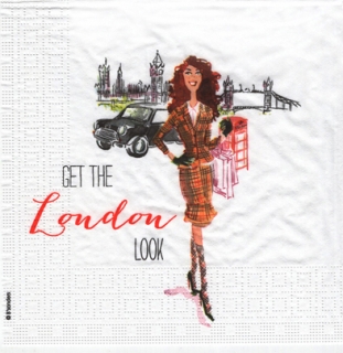 UBROUSEK 33 x 33 cm - GET THE London LOOK