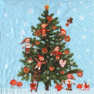 UBROUSEK 33 x 33 cm - KVĚTY