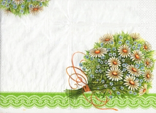 UBROUSEK 33 x 33 cm - KYTICE KOPRETIN