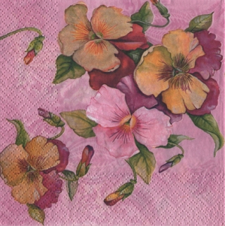 UBROUSEK 33 x 33 cm - KVĚTY