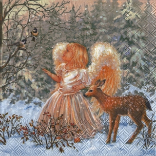 UBROUSEK 33 x 33 cm - ANDÍLEK