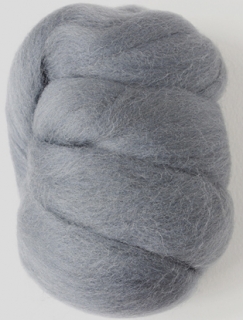 ČESANÁ JEMNÁ VLNA MERINO - ŠEDÁ SVĚTLÁ - 20 g