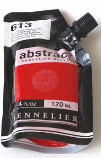 AKRYLOVÁ BARVA ABSTRACT kadmiová červená ( 613 ) - 120 ml