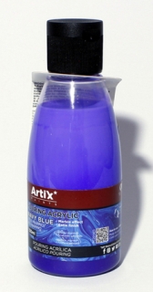 TEKUTÁ AKRYLOVÁ BARVA POURING ACRYLIC NÁMOŘNICKÁ MODRÁ - 120 ml