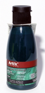 TEKUTÁ AKRYLOVÁ BARVA POURING ACRYLIC ZELENÁ- 120 ml