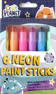 GELOVÉ VOSKOVKY CRAFT PLANET NEONOVÉ - 6 ks