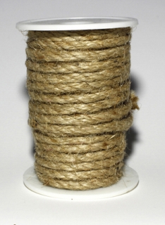 JUTOVÁ ŠŇŮRA KROUCENÁ, pr. 5 - 6 mm, 10 m