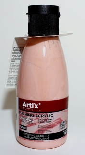 TEKUTÁ AKRYLOVÁ BARVA POURING ACRYLIC korálová - 120 ml