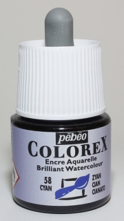 INKOUST COLOREX - modrá - 45 ml