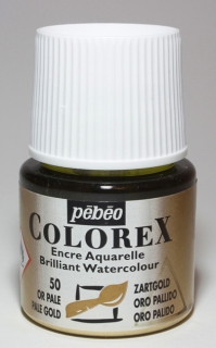 INKOUST COLOREX - světle zlatá - 45 ml