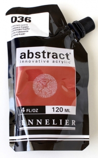 AKRYLOVÁ BARVA ABSTRACT měděná  (036 ) - 120 ml