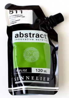 AKRYLOVÁ BARVA ABSTRACT trávově zelená (811) - 120 ml