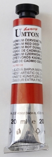 OLEJOVÁ BARVA UMTON - kadmium červená tmavé - 20 ml