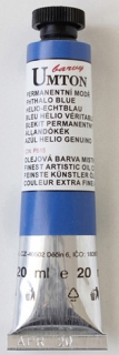 OLEJOVÁ BARVA UMTON - permanentní modř - 20 ml