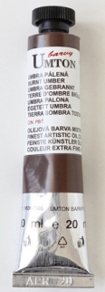OLEJOVÁ BARVA UMTON - umbra pálená - 20 ml