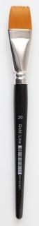 ŠTĚTEC PLOCHÝ SYNTETICKÝ - č. 20 - Gold Line