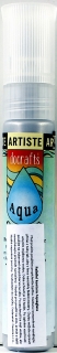 RELIÉFNÍ KONTURA AQUAGLASS - stříbrná - 25 ml