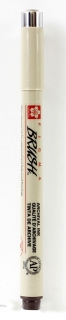 POPISOVAČ SE ŠTĚTEČKOVÝM HROTEM PIGMA BRUSH - SEPIA 