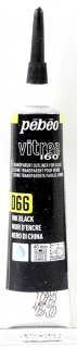 KONTURA NA SKLO VITREA 160 - černá - black - 20 ml