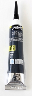 KONTURA NA SKLO VITREA 160 - stříbrná - pewter - 20 ml