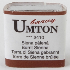 MISTROVSKÁ AKVARELOVÁ  BARVA UMTON - siena pálená - burnt siena 