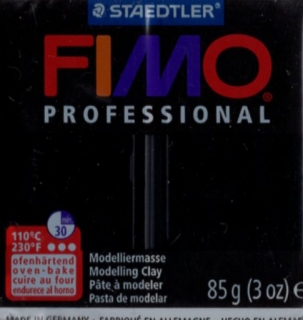 FIMO PROFESSIONAL - 85 g - barva černá