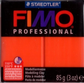 FIMO PROFESSIONAL - 85 g - barva oranžová
