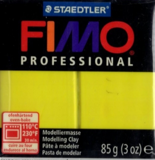 FIMO PROFESSIONAL - 85 g - barva žlutá narcisová