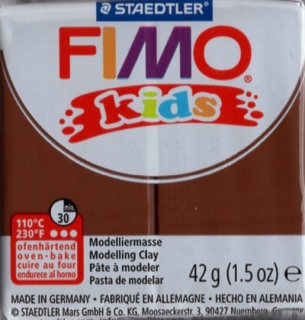 FIMO KIDS - 42 g - barva hnědá
