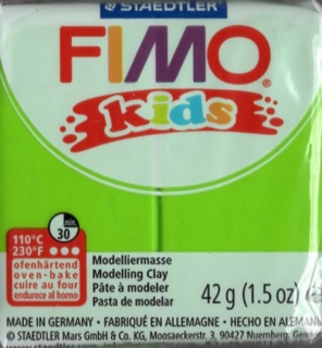 FIMO KIDS - 42 g - barva zelená limetková