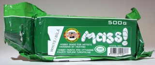 MODELOVACÍ HMOTA MASS! - 500 g - bílá