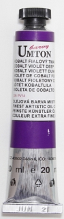 OLEJOVÁ BARVA UMTON - kobalt fialový tmavý - 20 ml