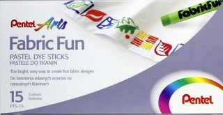 VOSKOVKY FABRIC FUN NA TEXTIL - 15 barev