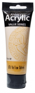 AKRYLOVÁ BARVA PHOENIX - okr žlutý (676) - 75 ml