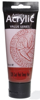 AKRYLOVÁ BARVA PHOENIX - kadmium červené tmavé  (328) - 75 ml