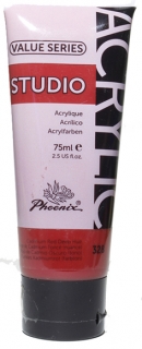 AKRYLOVÁ BARVA PHOENIX - kadmium červené tmavé  (328) - 75 ml